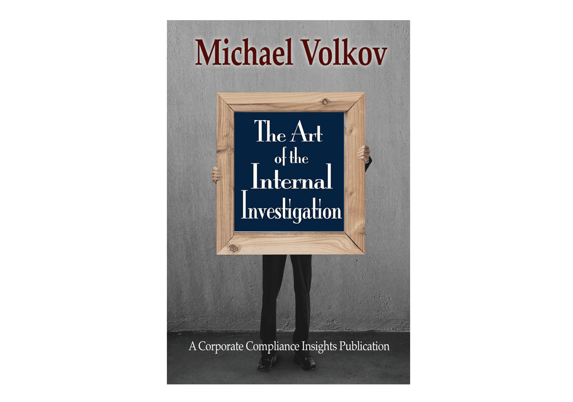 Book cover for volkov's art of the internal investigation ebook