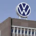 volkswagen company sign against the sky