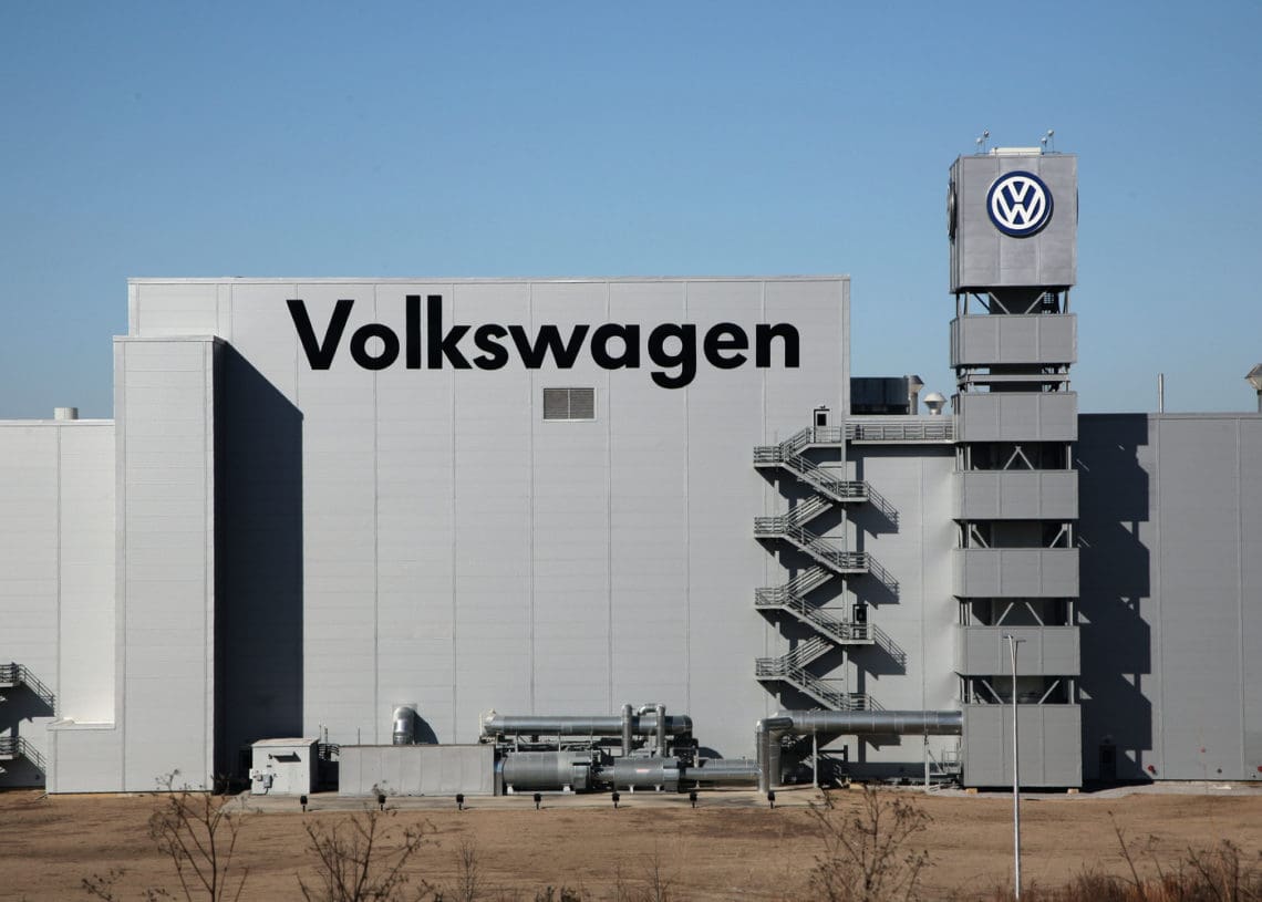 Volkswagen factory in Chattanooga, TN