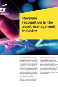 revenue recognition in asset management