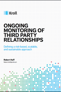Ongoing Monitoring of Third-Party Relationships - Kroll