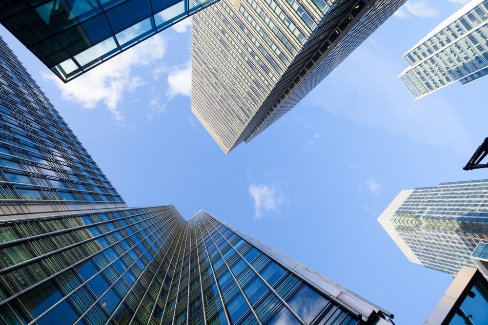 London's financial district