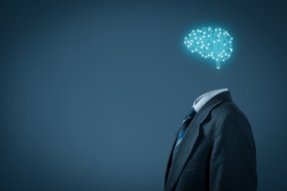 AI concept digital brain