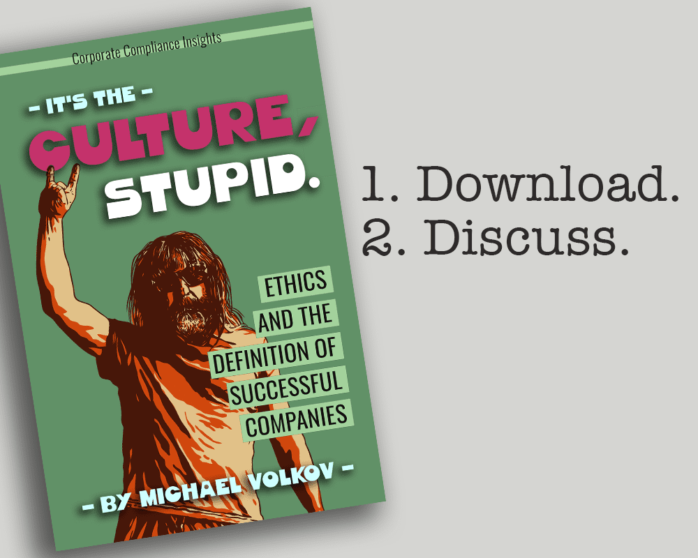 It's the culture, stupid - ebook by Michael Volkov ad