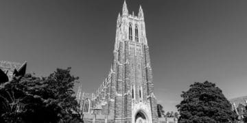 duke university chapel in Durham, NC