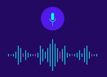 speech to text button on app