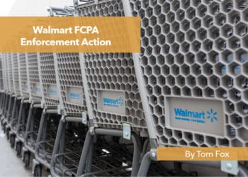 row of Walmart shopping carts