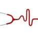 stethoscope in the shape of a heartbeat