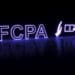FCPA in neon on black brackground