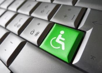 green handicap button for web accessibility