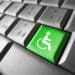 green handicap button for web accessibility