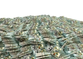 mountain of cash