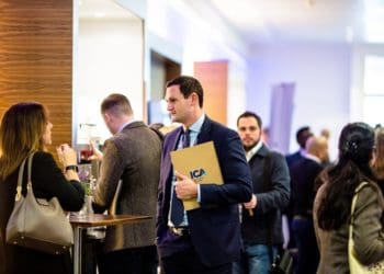 member at an ICA event