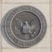 SEC plaque on federal building