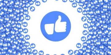 large Facebook "like" button in a sea of smaller like buttons