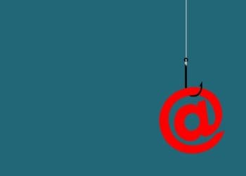 @ symbol on fish hook on dark background