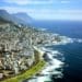 coastal view of Cape Town, South Africa