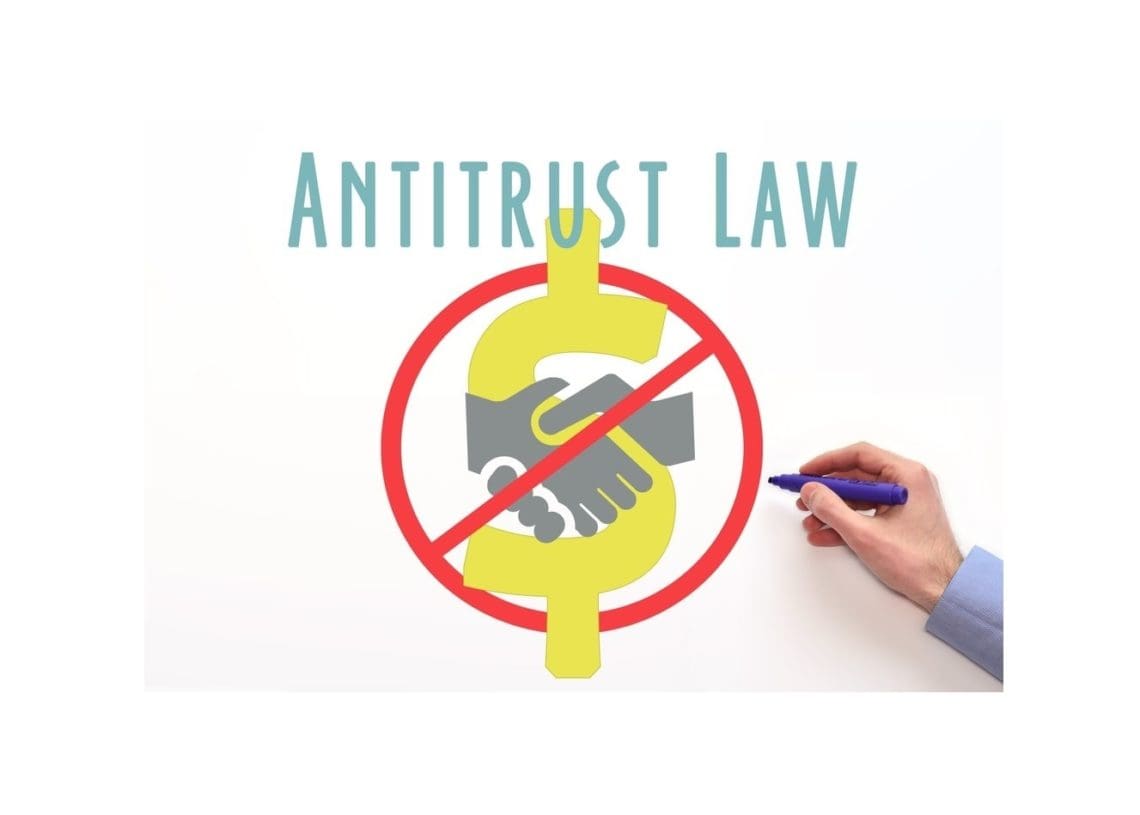 no-go sign over shaking hands and dollar sign