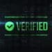 verified message in green on black screen