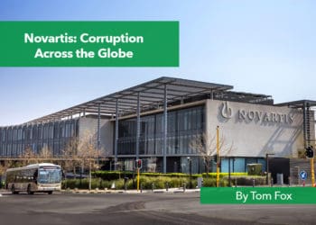 outside of Novartis building