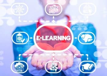 e-learning concept