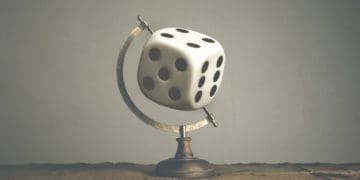 die in place of globe