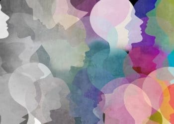 transition from grayscale to diversity