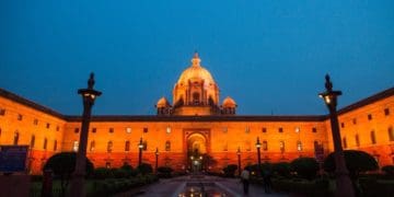 Secretariat Building in New Delhi