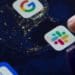 closeup of slack app on smartphone