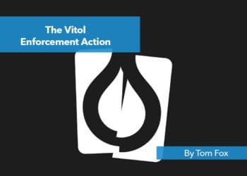 Vitol logo broken in half