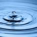 drop of water creating ripple effect