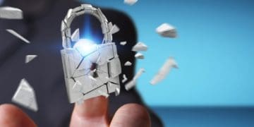 finger breaking digital padlock