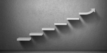 stair steps going up