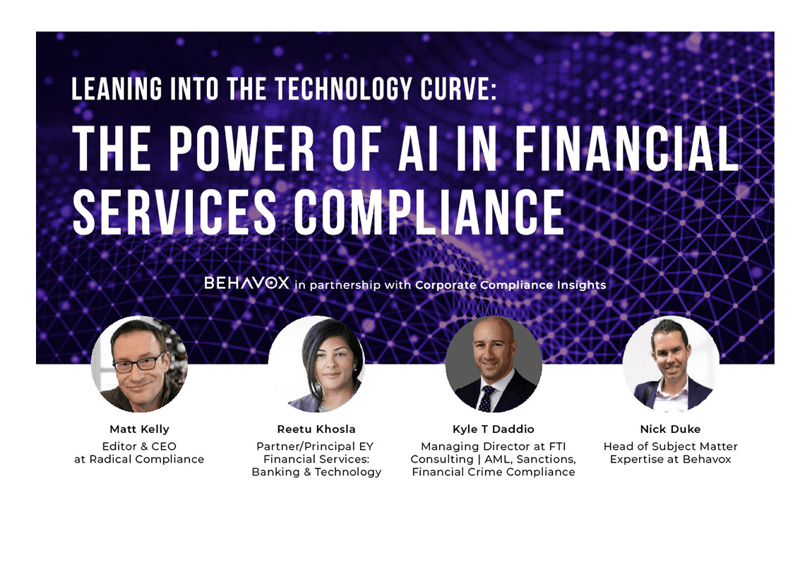 Webianr grpahic for behavox and CCI roundtable