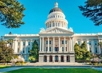 California capitol building.