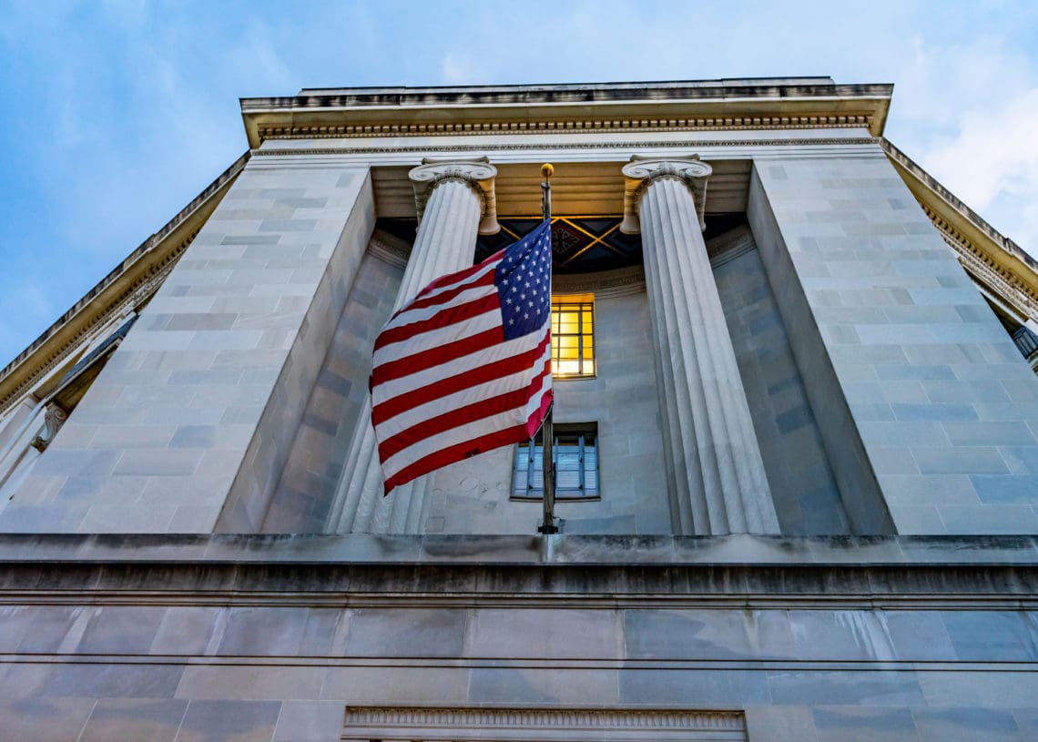 Robert Kennedy Justice Department building in washington DC