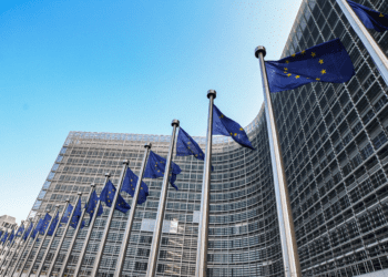 The european parliament building in Brussels