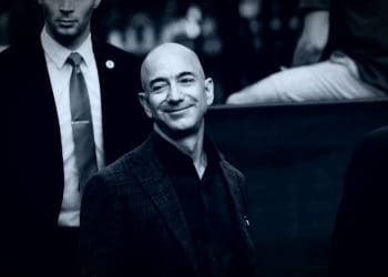 Amazon CEO Jeff Bezos in New York, 2019