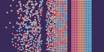 a graphic visualization of big data analysis