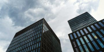 Credit Suisse building in Zurich.