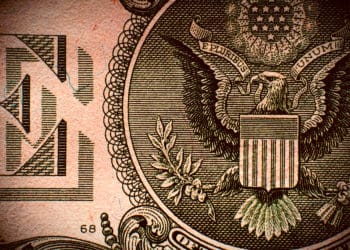 close up shot of a dollar bill