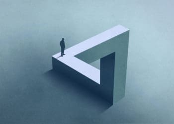 Forced perspective illustration