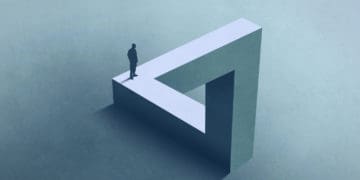 Forced perspective illustration