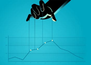 An unknown puppet master controls the line of a performance graph.