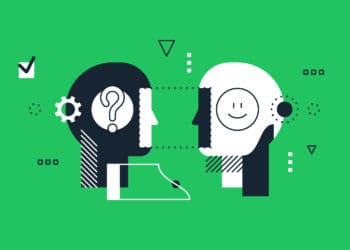 Illustration concept of emotional intelligence