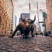 Charging bull statue on Wall Street
