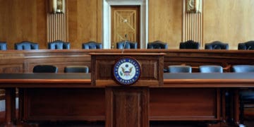 view of us senate interior space