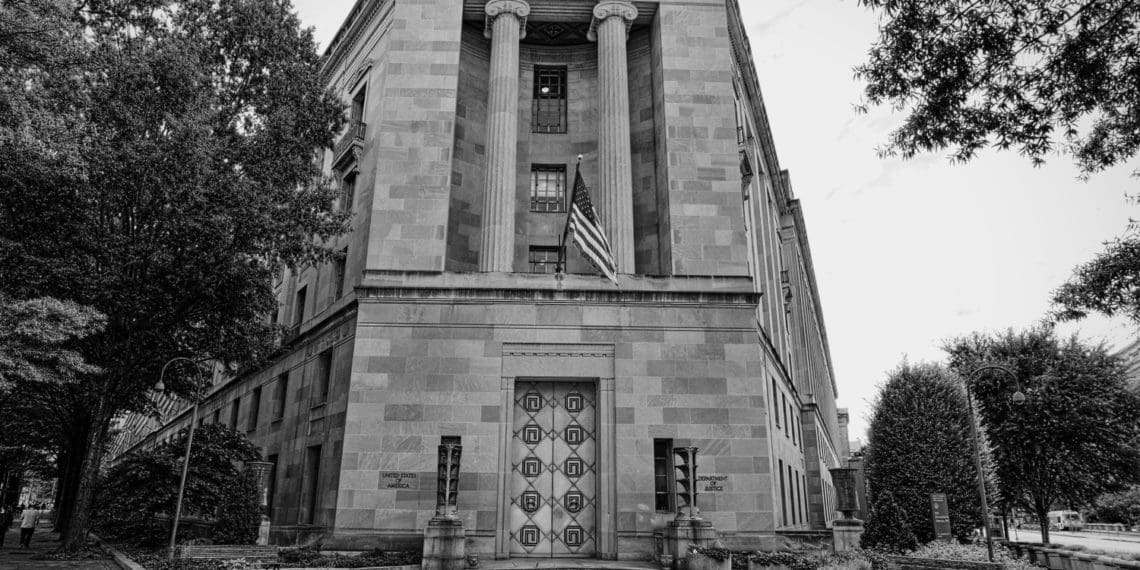 DOJ hq in Washington