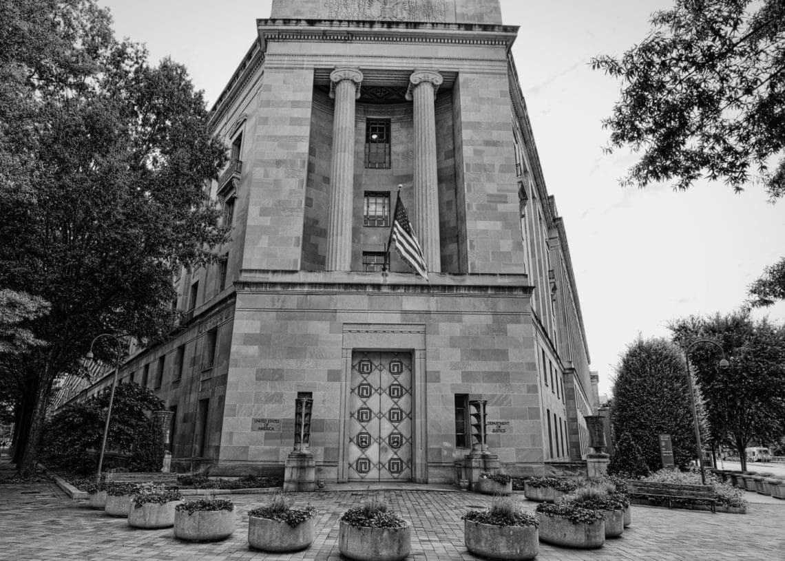 DOJ hq in Washington