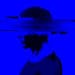 deep blue illustration of person with face obscured
